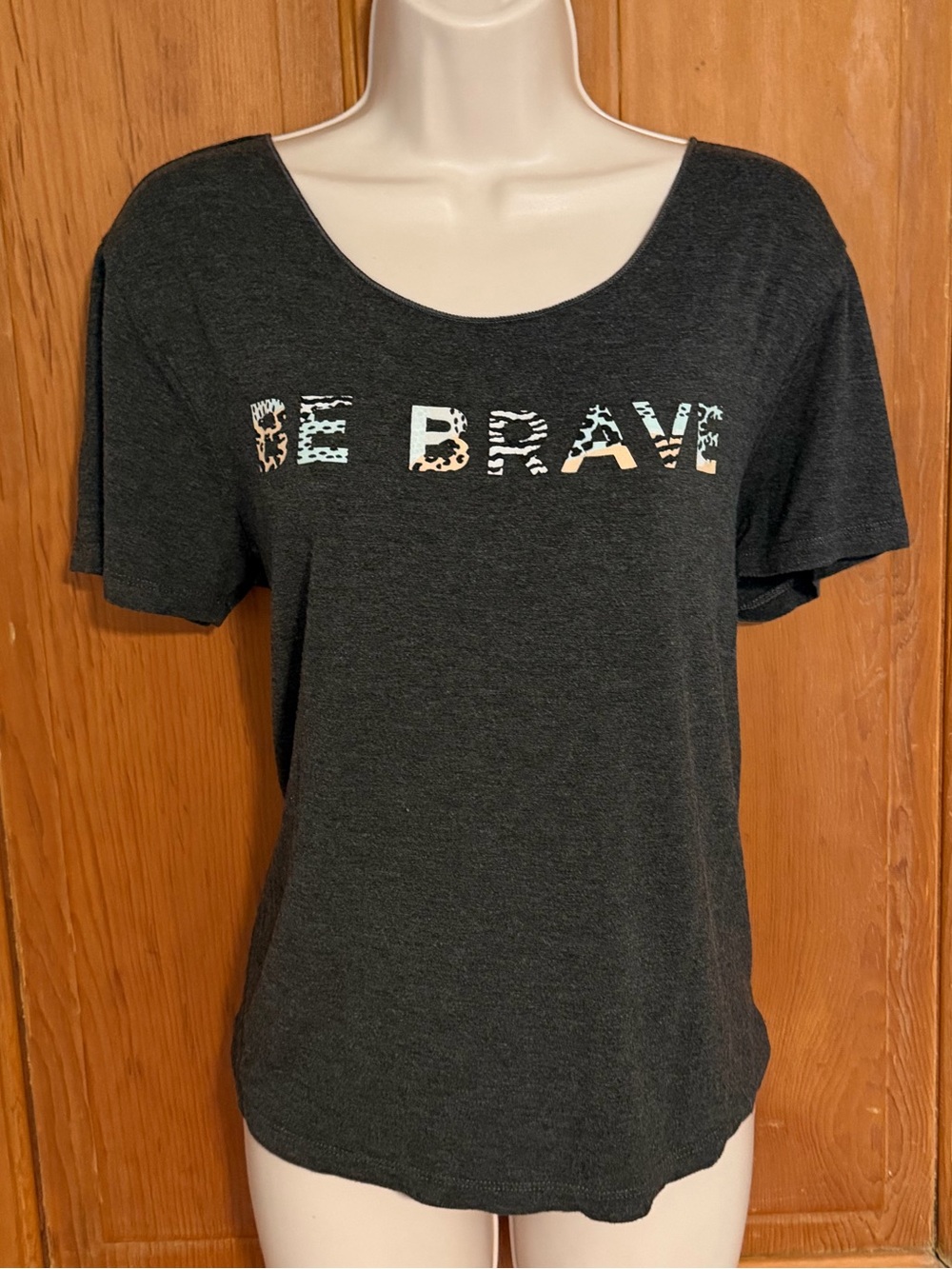 Beachbody 2B Mindset® Be Brave Cross Tee - size Small